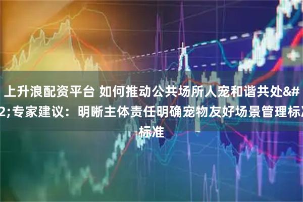 上升浪配资平台 如何推动公共场所人宠和谐共处 专家建议：明晰主体责任明确宠物友好场景管理标准