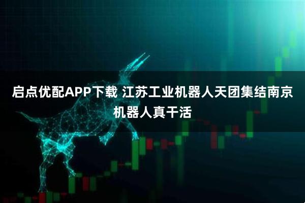启点优配APP下载 江苏工业机器人天团集结南京机器人真干活